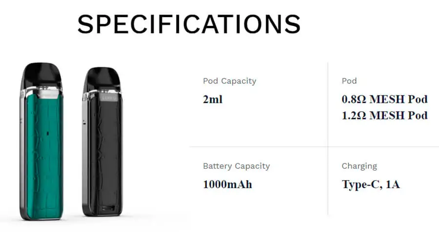 Vaporesso LUXE Q Pod Kit